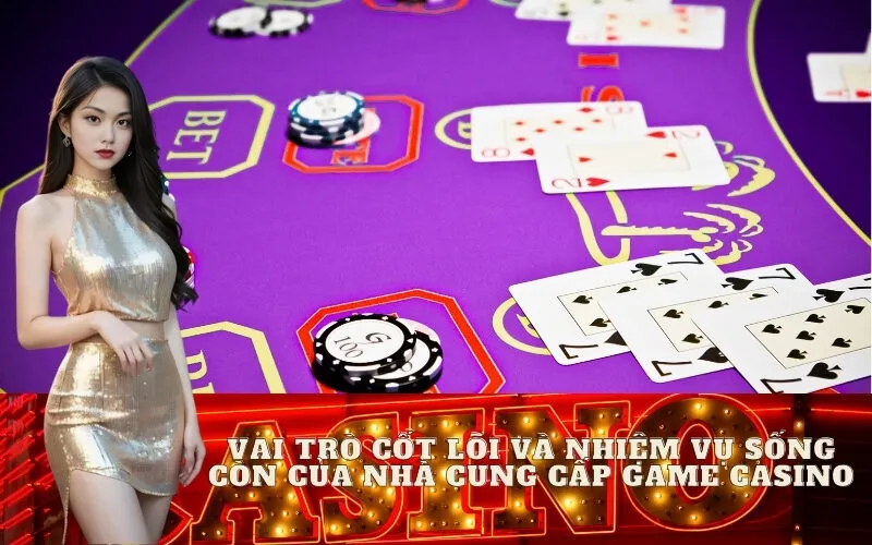 Vai Trò Cốt Lõi và Nhiệm Vụ Sống Còn Của Nhà Cung Cấp Game Casino