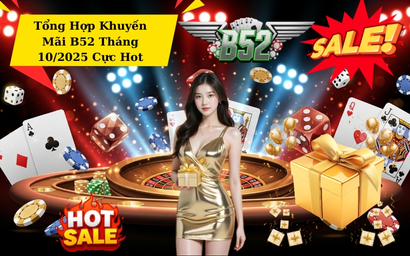 Tổng Hợp Khuyến Mãi B52 Tháng 10/2025 Cực Hot
